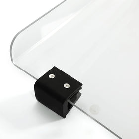 ALMULOO clear windshield improves forward visibility and ride comfort.