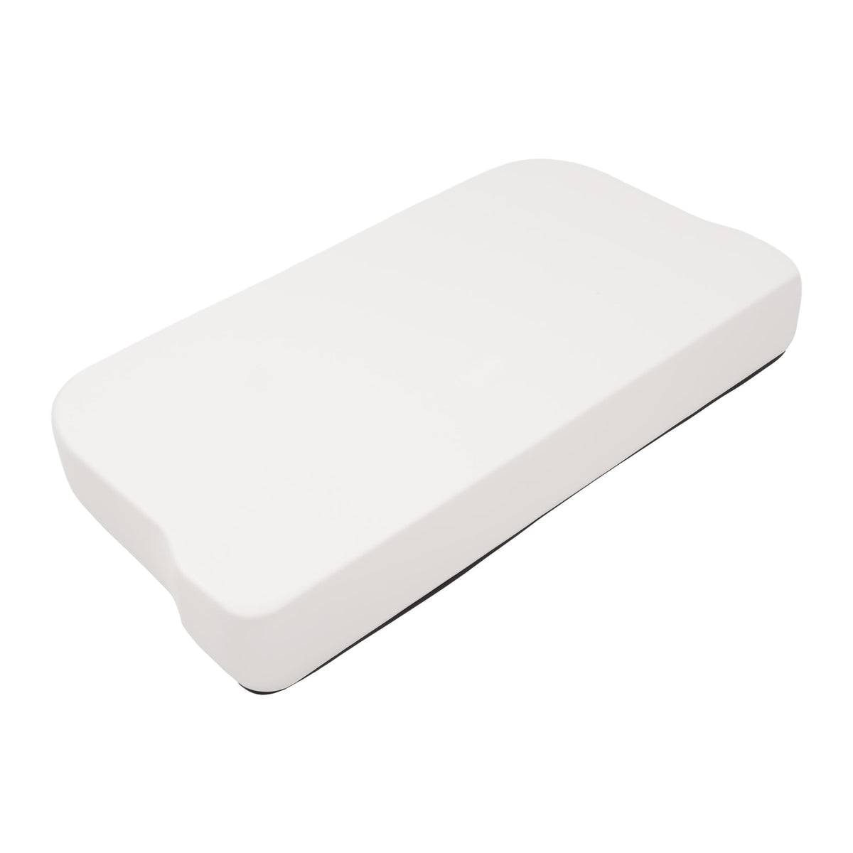 ALMULOO durable plastic-wood-foam construction in white