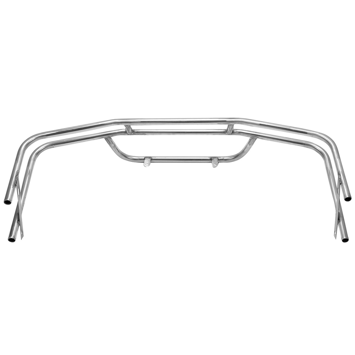 ALMULOO front guard protects against stones and debris during off-road golf cart use.