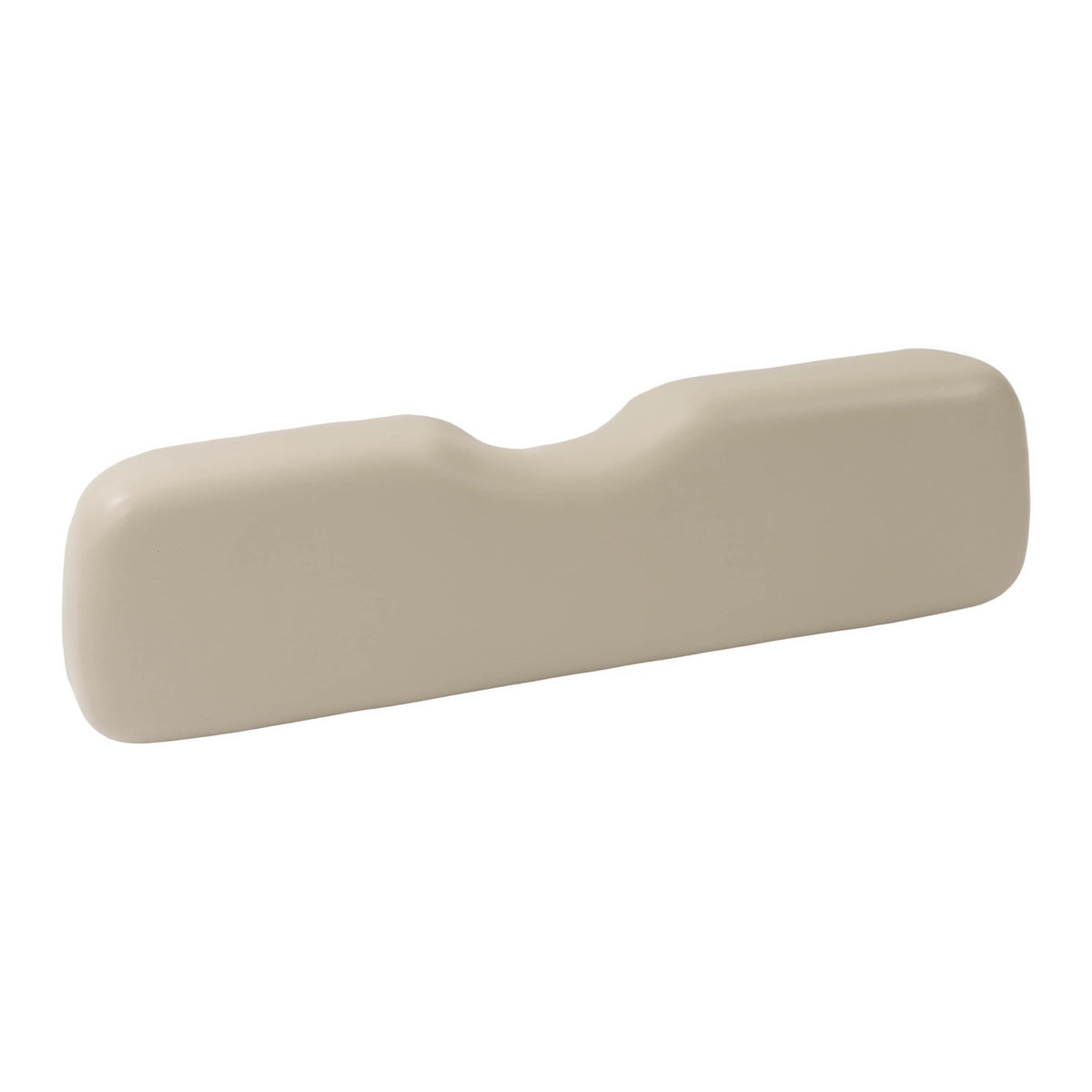 ALMULOO front seat backrest stone detail showing foam support.