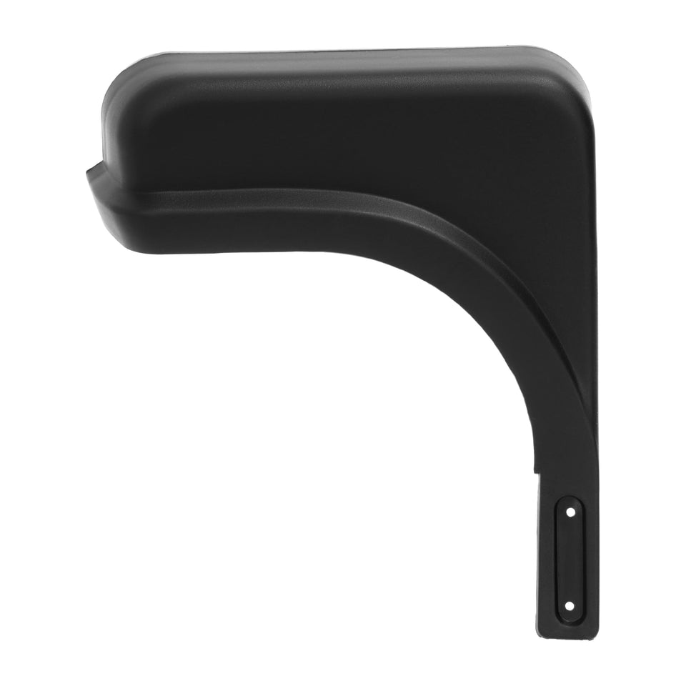 ALMULOO driver-side fender cap, left view, protects EZGO Marathon wheel well from debris.