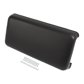 ALMULOO golf cart seat bottom black front view, built for Club Car DS longevity.