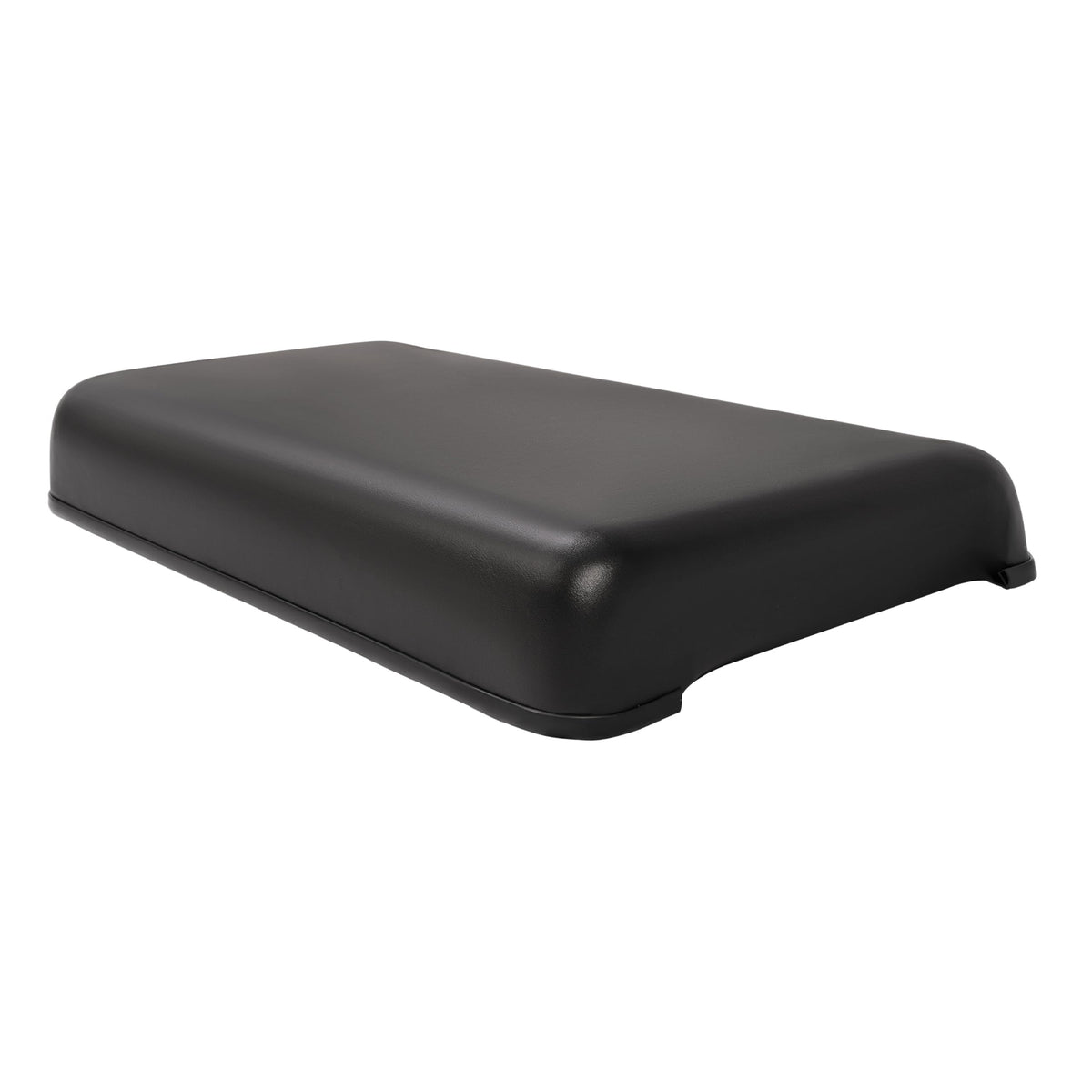 ALMULOO seat bottom black side view shows stable support on the go.