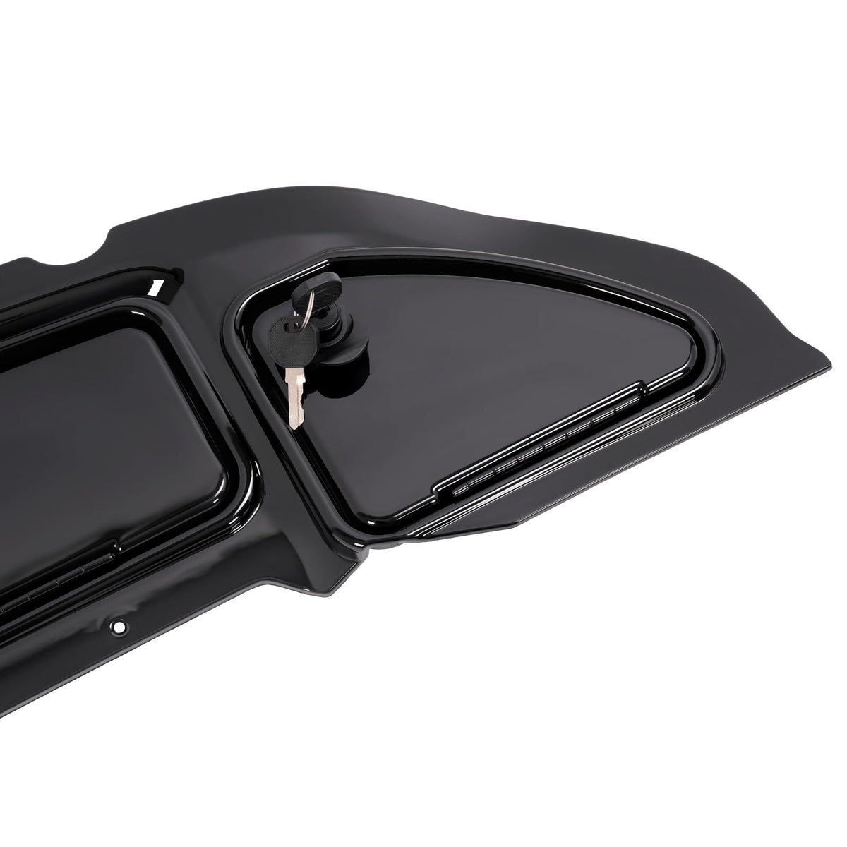 Locking box dashboard compartment detail for Club Car Precedent