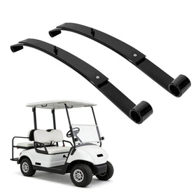 ALMULOO rear 2-leaf spring kit for EZGO RXV improves ride stability.