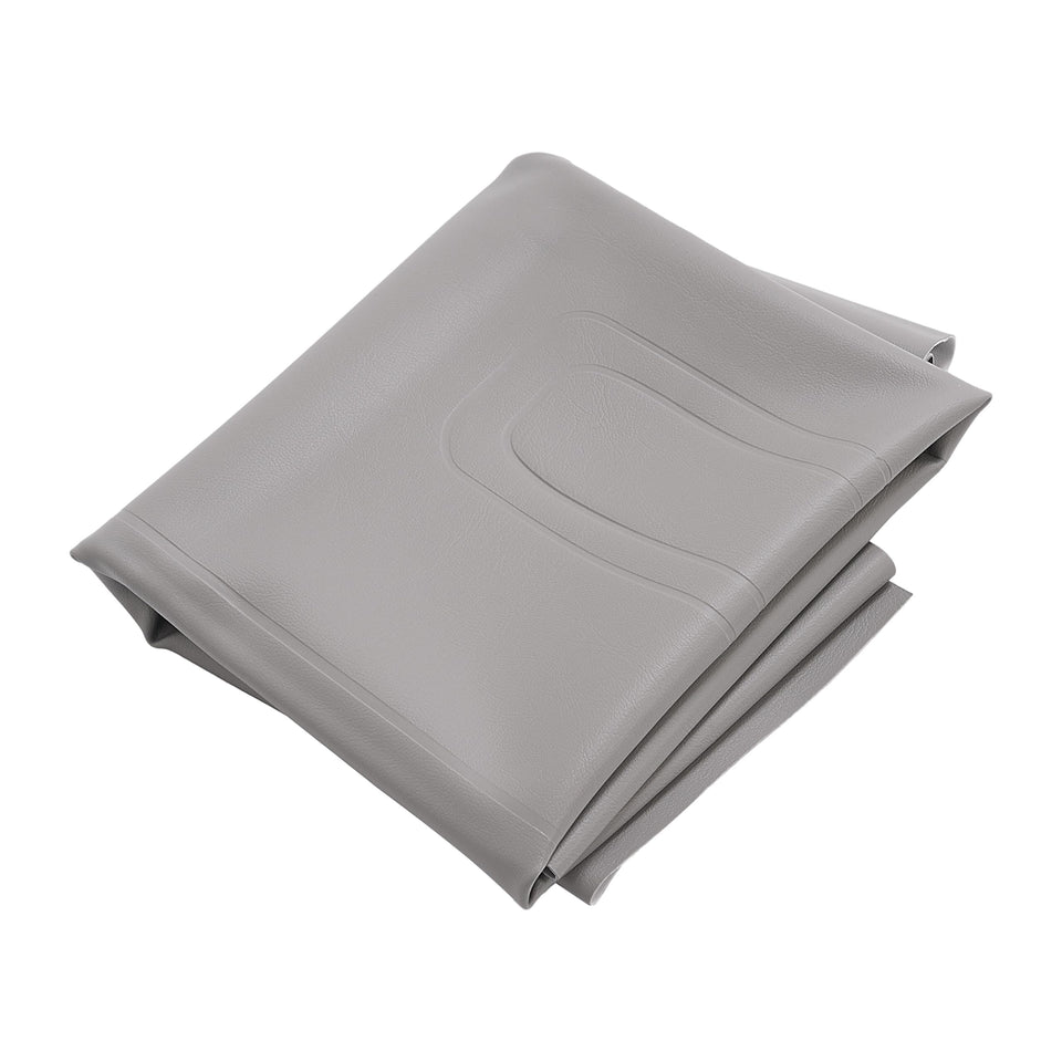 ALMULOO seat backrest cover for Club Car 1996-up with gray finish protects upholstery and refreshes appearance
