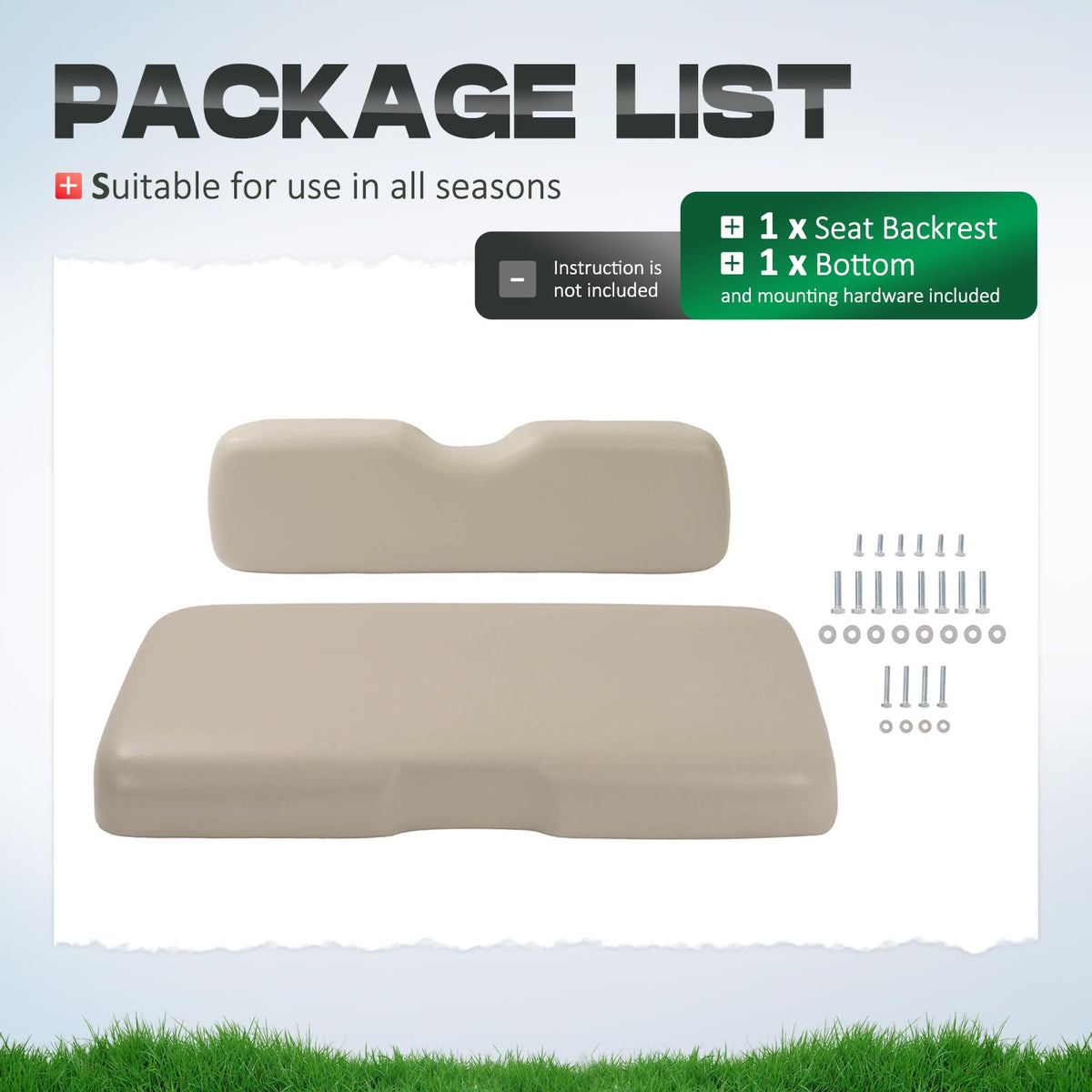 ALMULOO seat materials in wood, foam, and plastic for durability