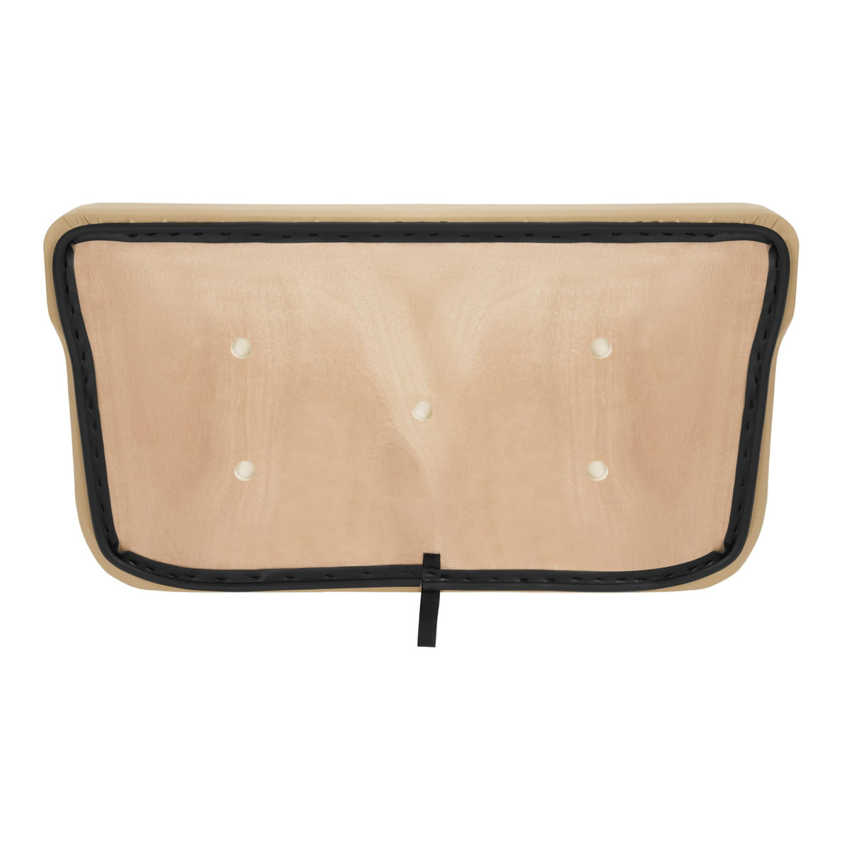 ALMULOO tan seat bottom with durable construction.