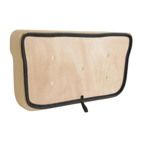 ALMULOO tan seat bottom package includes one unit.