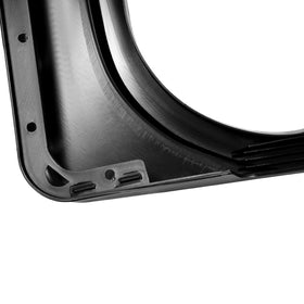 ALMULOO wheel guard side profile demonstrates slim, unobtrusive design