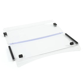 ALMULOO windscreen compatible with EZGO S4/L4 models for easy mounting.
