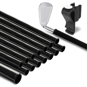 Alphabet Wonders golf bag tube set protects 1.25-inch shafts during travel.