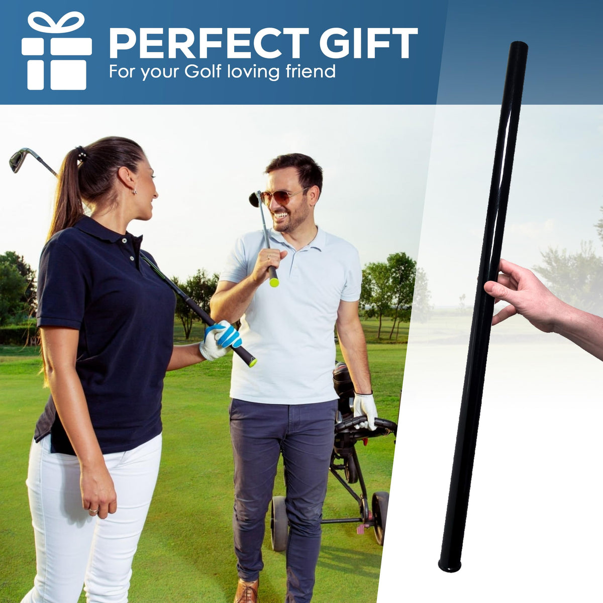 Alphabet Wonders travel-ready tubes keep clubs secured during transit.