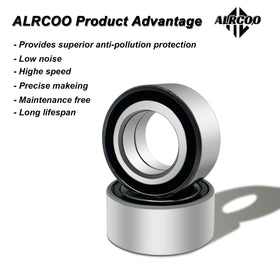 ALRCOO front wheel bearing kit for Rincon 680, durable OEM-style replacement kit.
