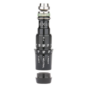 Aluminum golf shaft sleeve adapter showing durable construction.