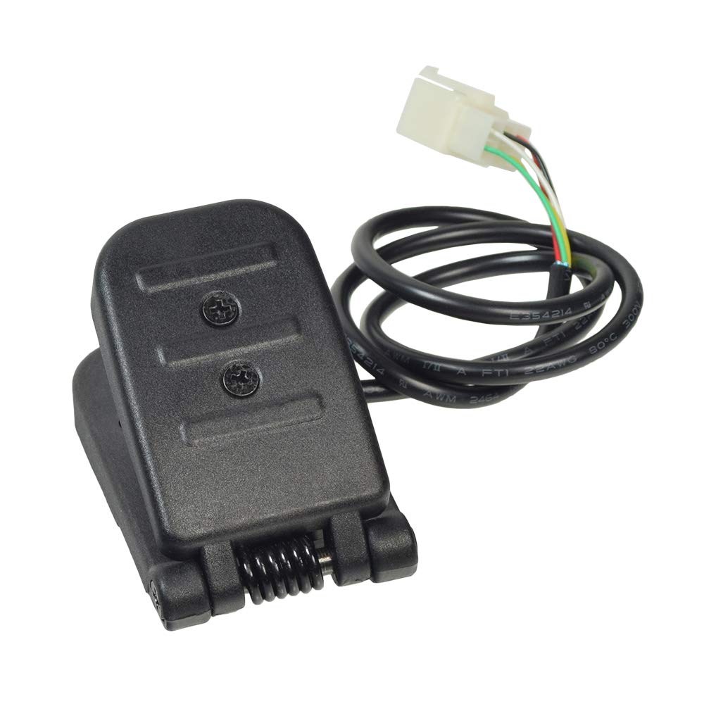 AlveyTech Razor Crazy Cart XL throttle controls motor power with car-like feel.