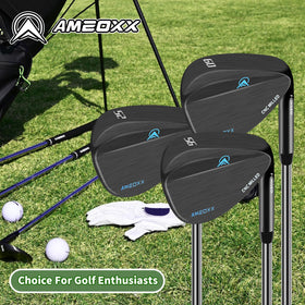 AM20XX 58-degree wedge enhances spin for finesse around greens.