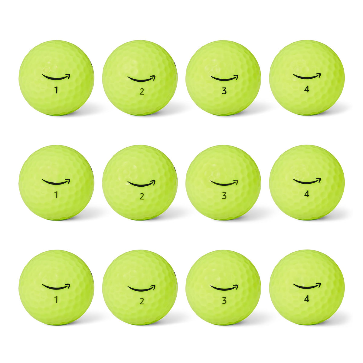 Amazon Basics Core Soft Golf Balls with yellow cover boost distance and tracking on sunny fairways.