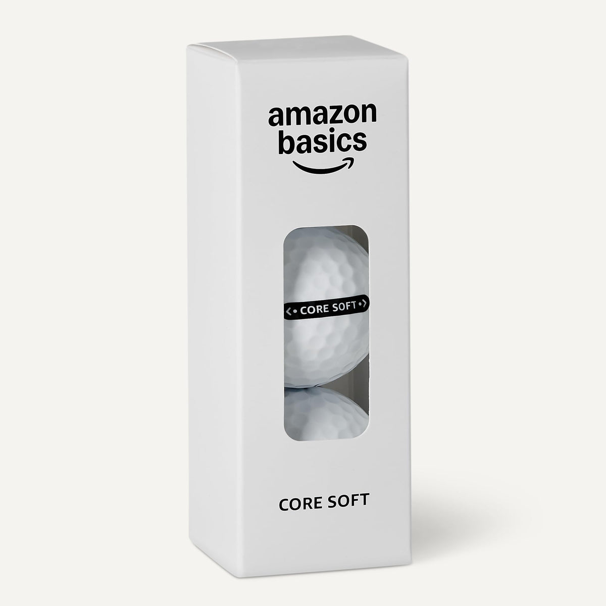Amazon Basics high-visibility white cover helps tracking during play.