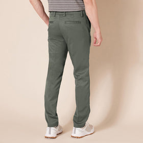 Amazon Essentials golf pant front pocket detail for secure tees and small items.