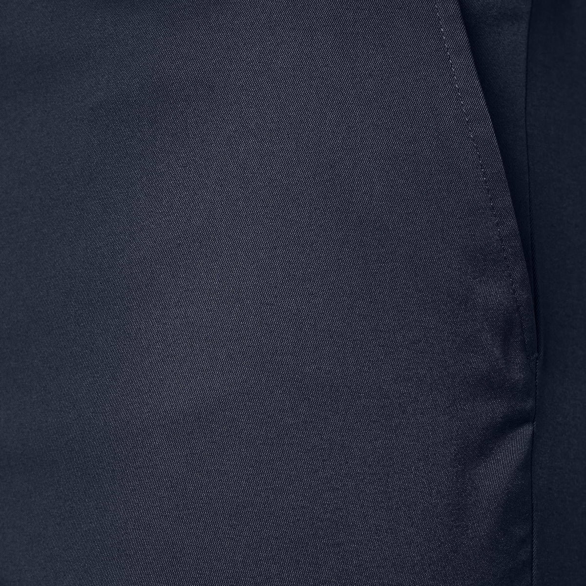 Amazon Essentials navy pant with 7.5-inch leg opening for easy wear.