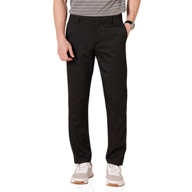 Amazon Essentials men's slim-fit stretch golf pant front view showing tapered silhouette and comfort