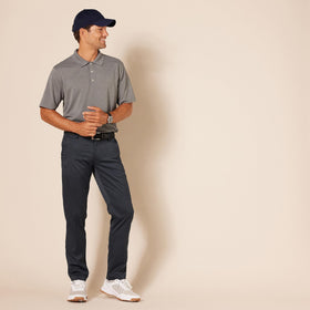 Amazon Essentials golf pant back pockets provide practical storage when moving.