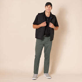 Amazon Essentials olive golf pant on course versatile for course wear and daily use