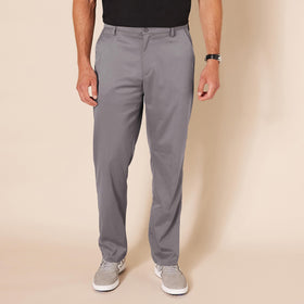 Amazon Essentials moisture-wicking fabric in grey for breathable comfort