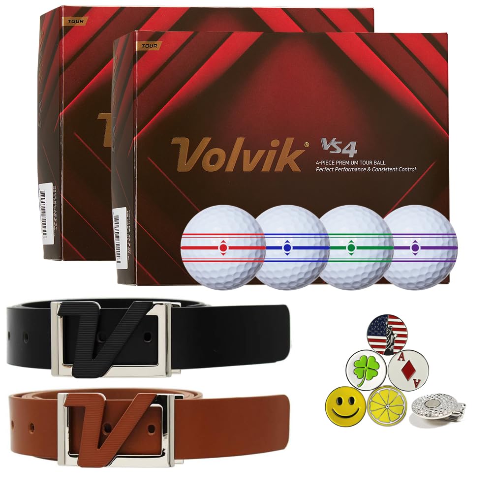 AMBA7 Volvik Tour VS4 ball close-up for premium feel and distance