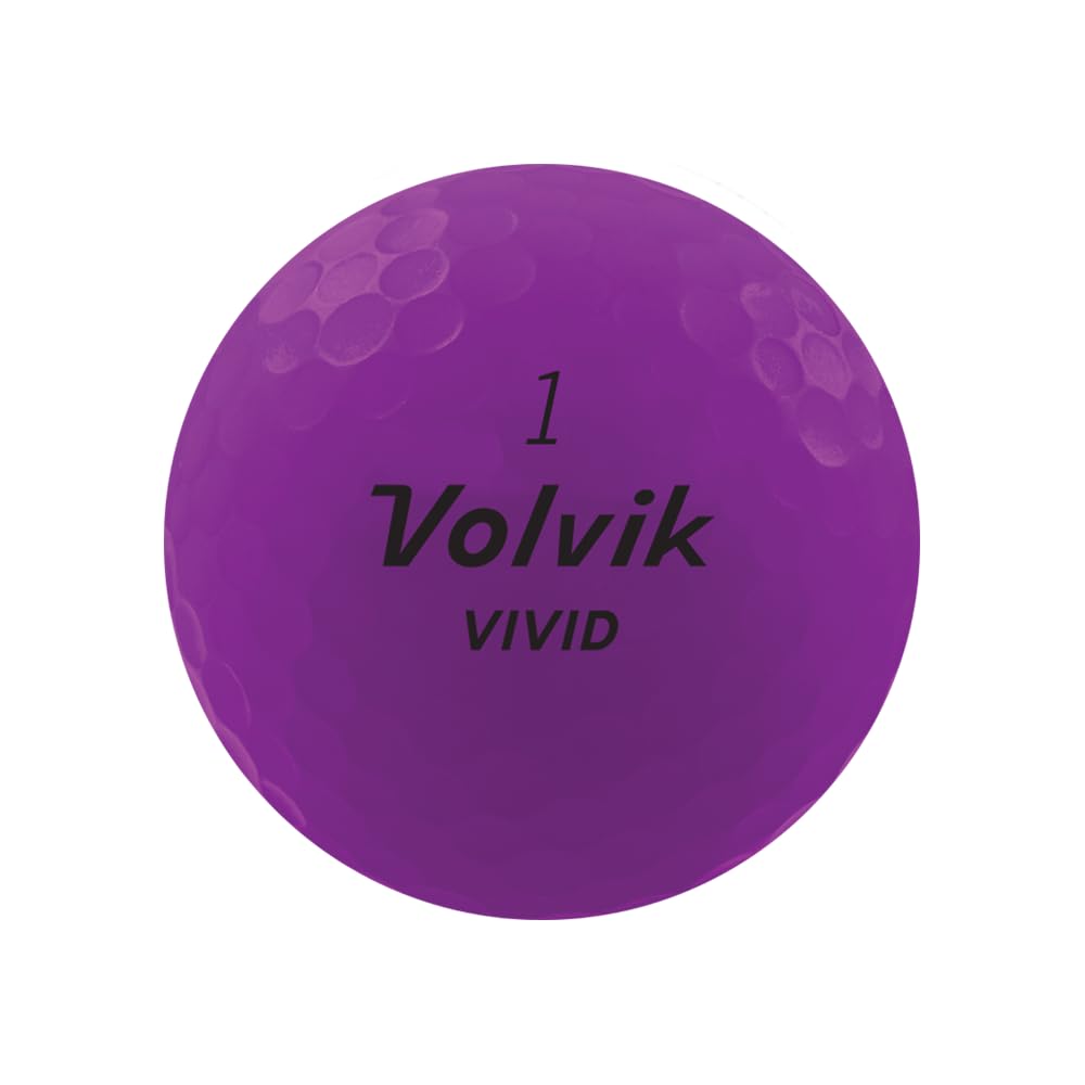AMBA7 Volvik Vivid matte coating highlighting spin potential and cover protection.