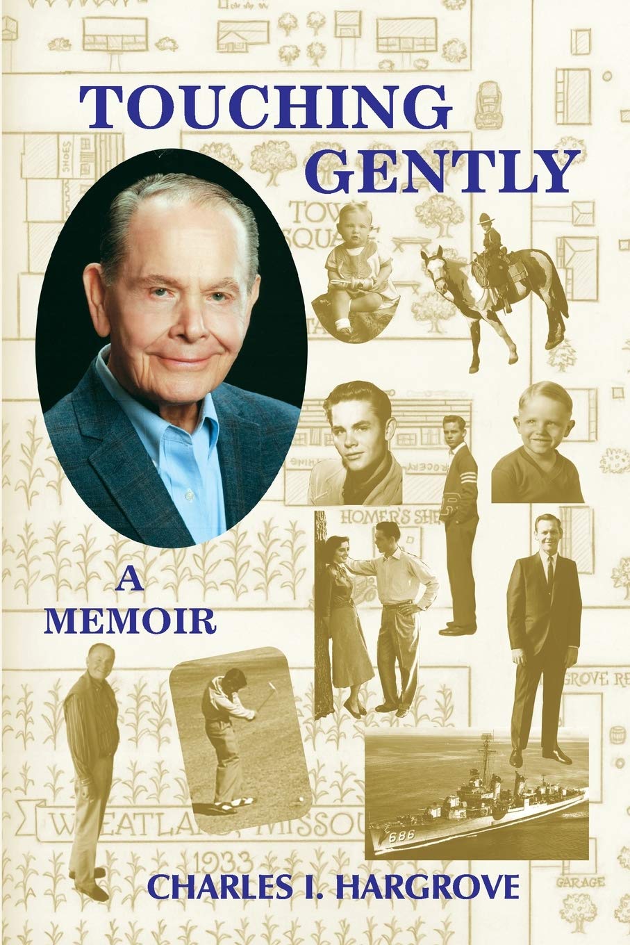 Ambler Publishing's Touching Gently memoir cover invites reflection on family, memory, and resilience.