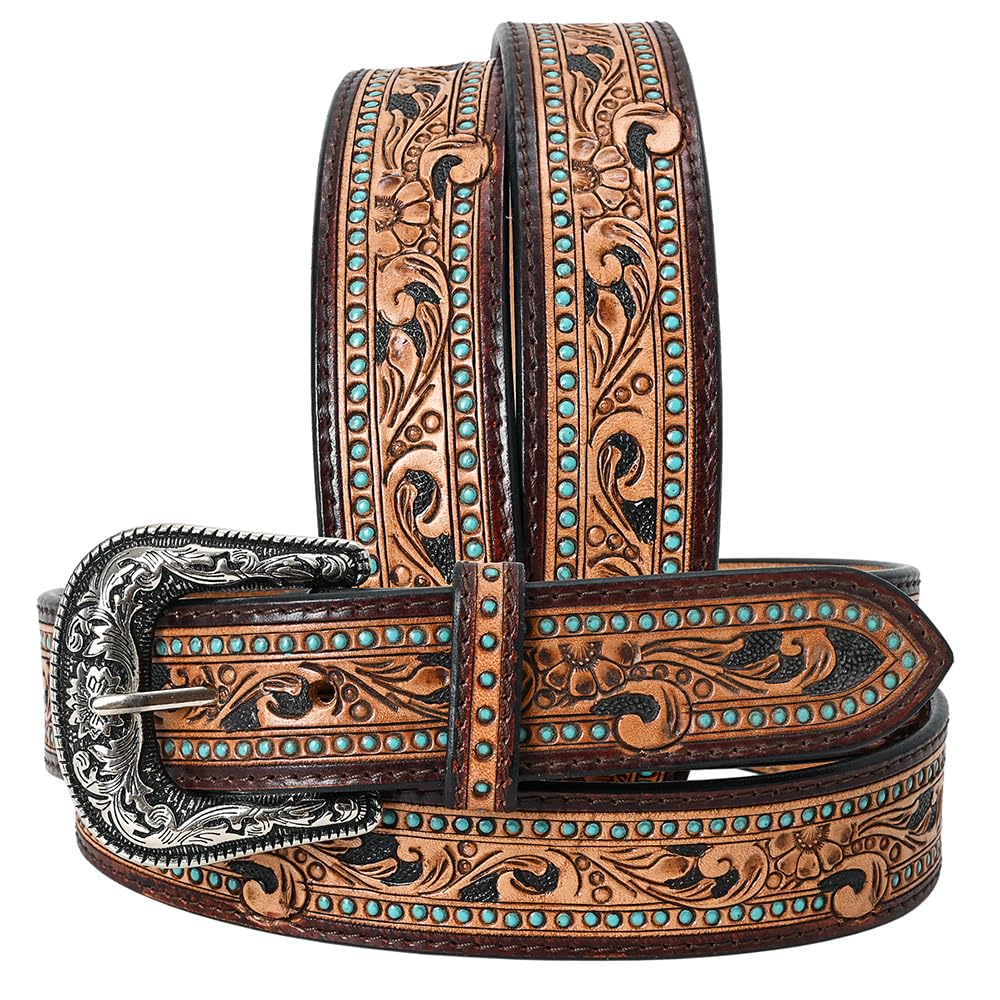 American Darling belt with removable buckle for customizable Western style