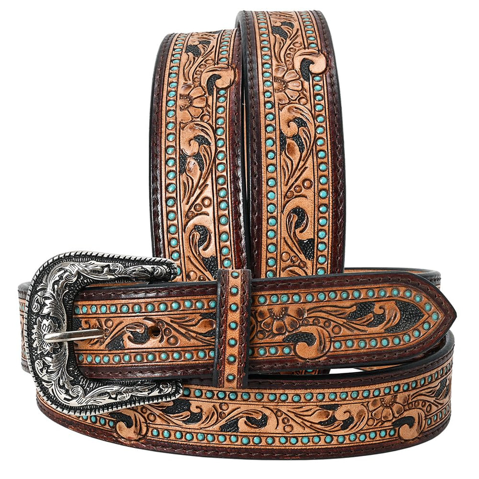 American Darling belt with removable buckle for customizable Western style