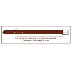 American Darling unisex Western belt on model for versatile fashion styling.