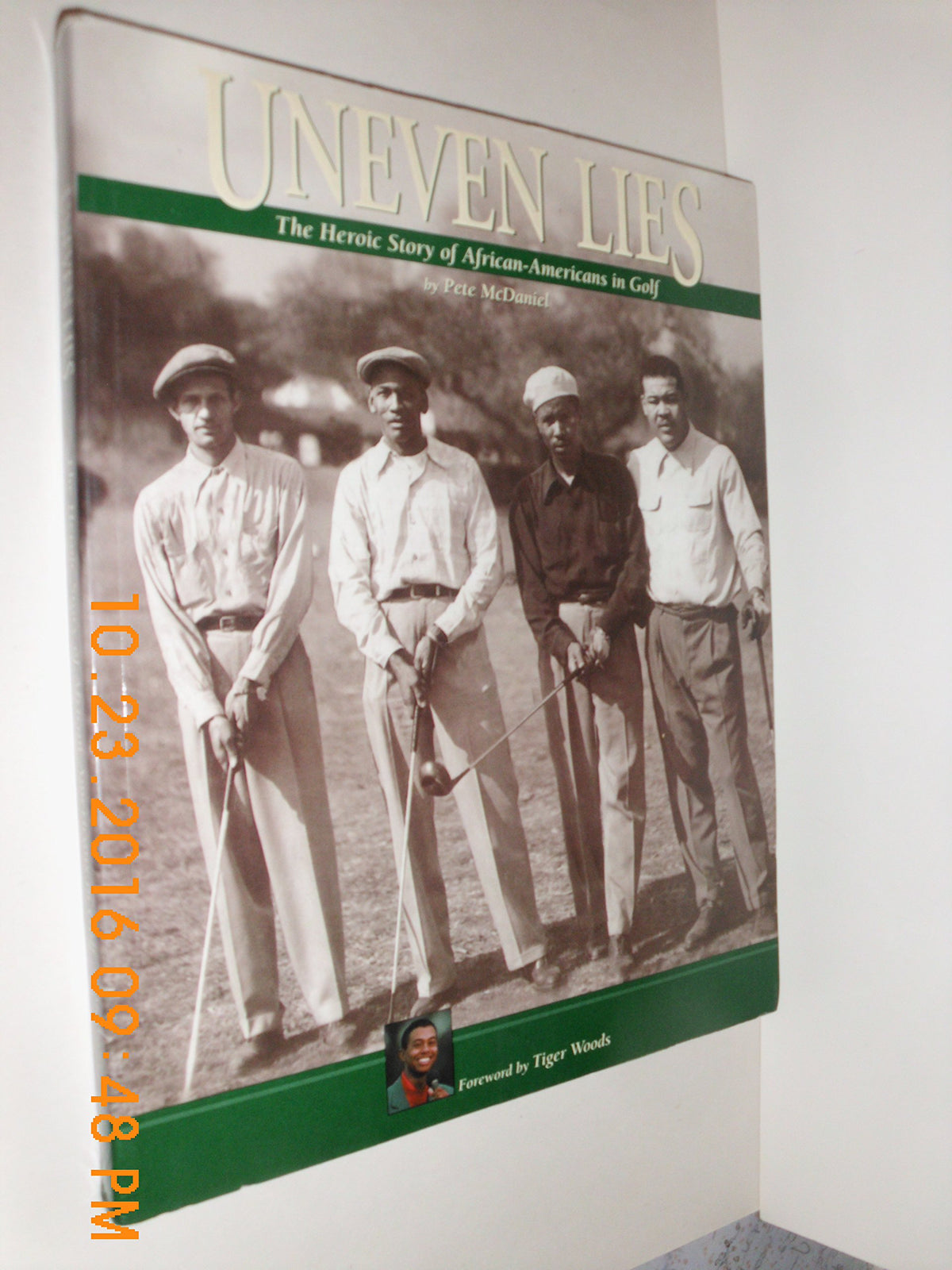 American Golfer Uneven Lies history cover featuring African-American golf heritage and cultural inspiration