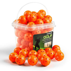 Amy Sport golf practice balls orange offer safe backyard training with visible flight.