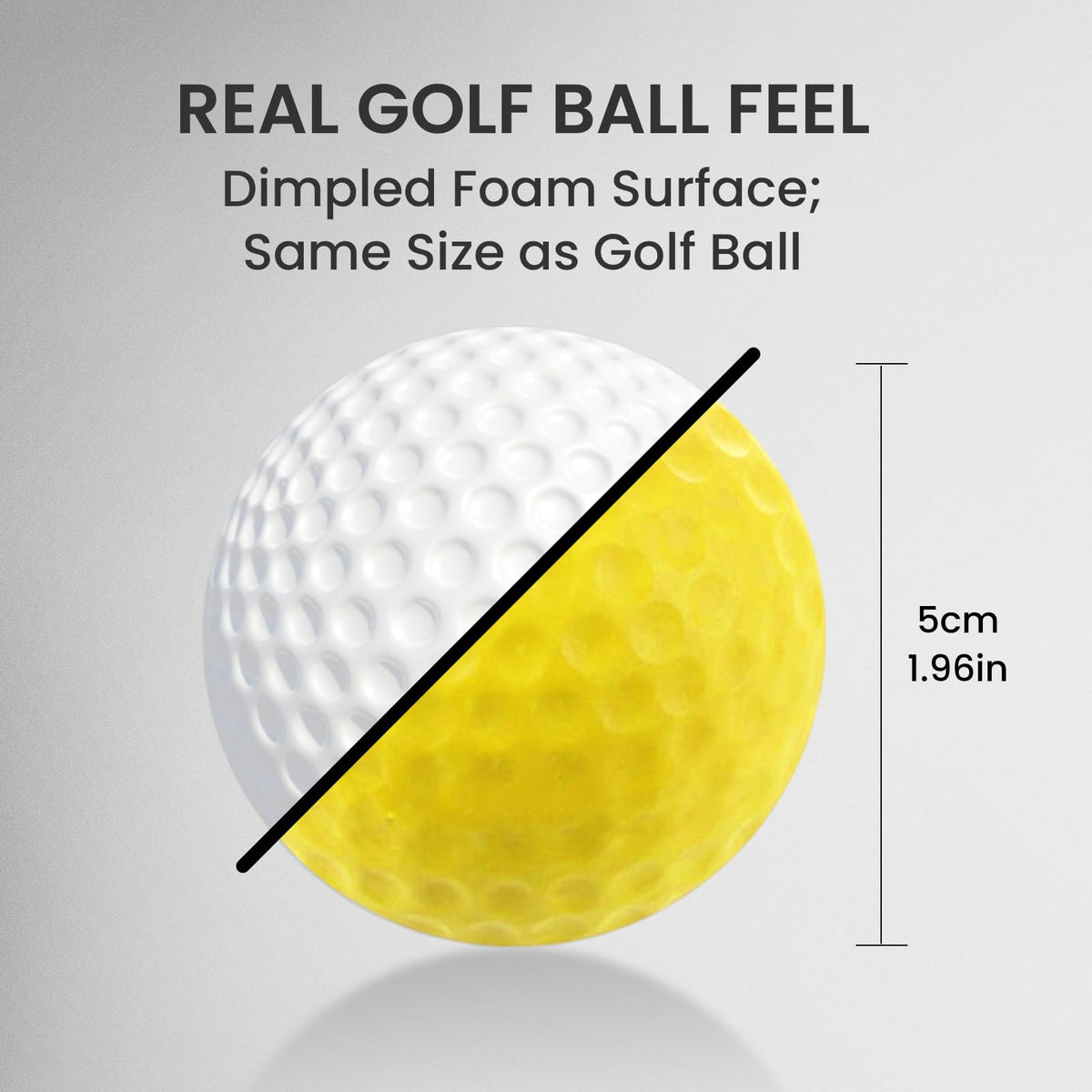 Amy Sport safe indoor outdoor use demonstration with foam balls