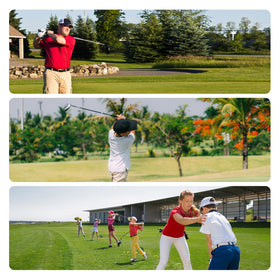 Durable soft foam maintains realistic swing feel across practice sessions