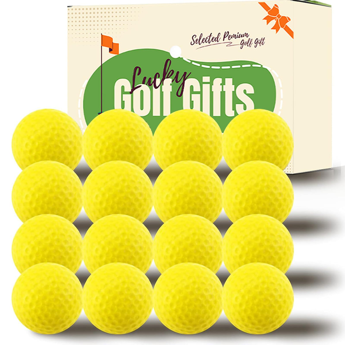 Amy Sport foam weighted practice golf ball for backyard training with realistic swing feedback