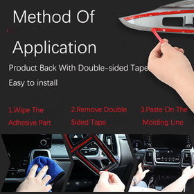 Amzcar red trim upgrade for electronic brake Elantra models