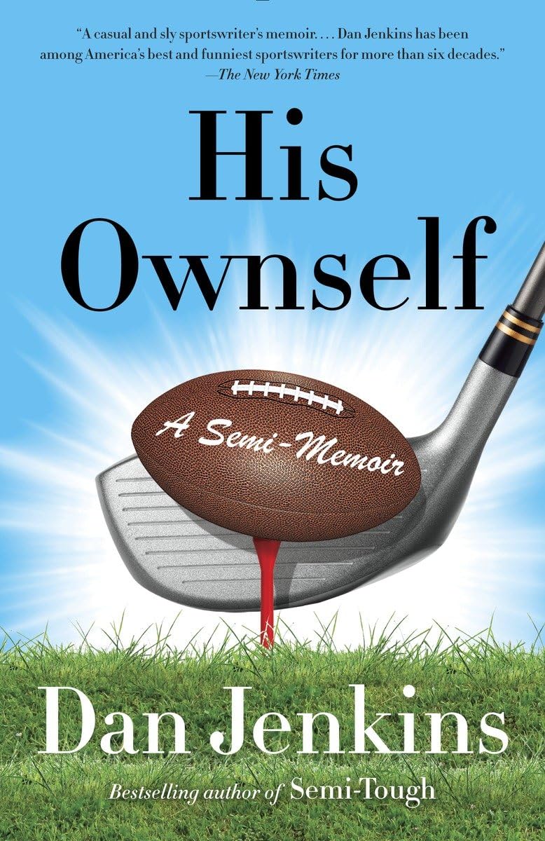 Anchor Books His Ownself cover image—great gift for sports-writing fans.
