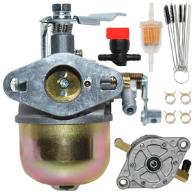 Angrebuild EZGO TXT Marathon carburetor with fuel pump for replacement.