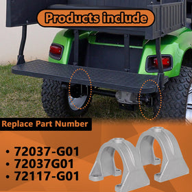 Aniceparthyok 2-pack rear bracket set for EZGO TXT maintenance and repairs.