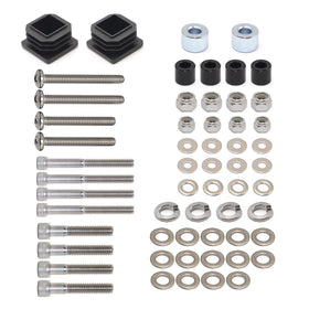 Aniceparthyok 54in cart shade top hardware kit assembly—easy setup for secure shade on 54in carts.