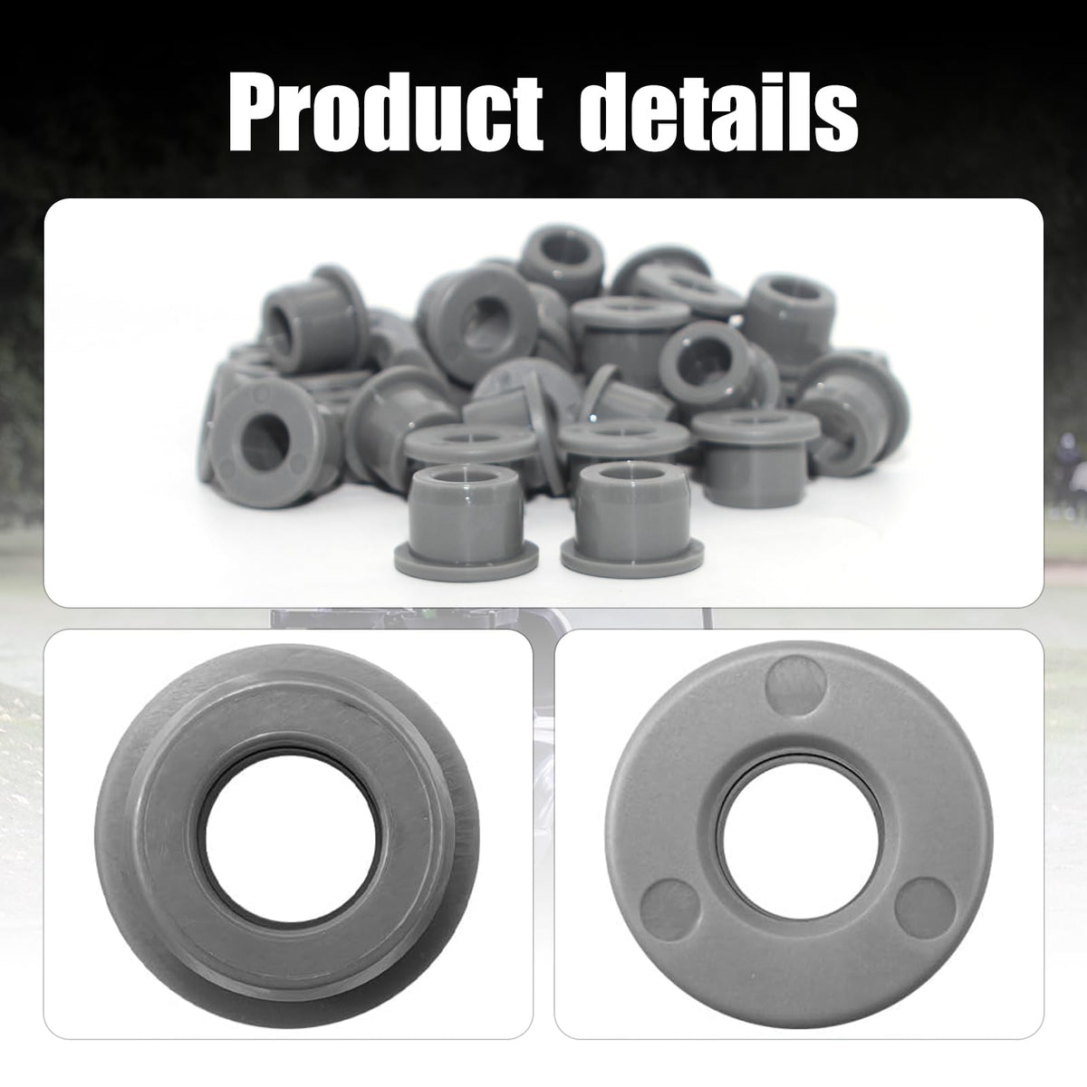 Aniceparthyok factory-mount compatible bushings requiring no extra tools