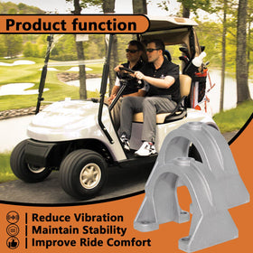 Aniceparthyok rear axle bracket ISO mount passenger-side, compatible with EZGO TXT.