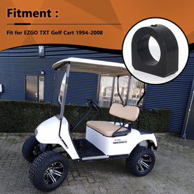 Durable rubber composition provides wear resistance for long-term golf cart use