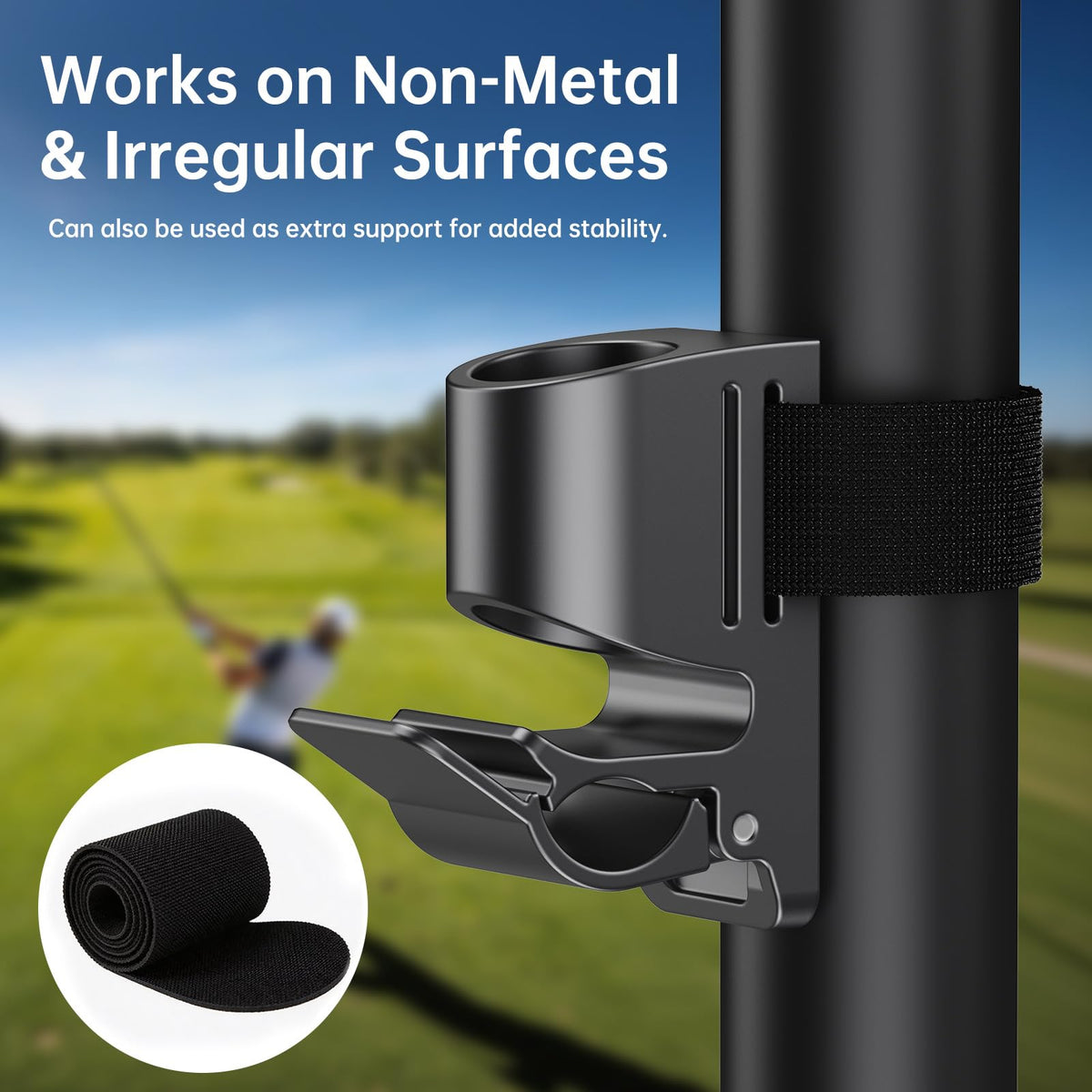 ANTS-MANPOW aluminum alloy clip delivers durable, lightweight support