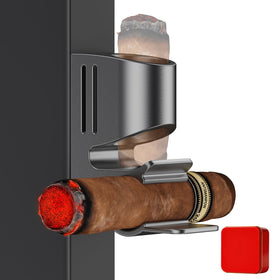 ANTS-MANPOW golf cart magnetic cigar holder secures cigars on rough greens